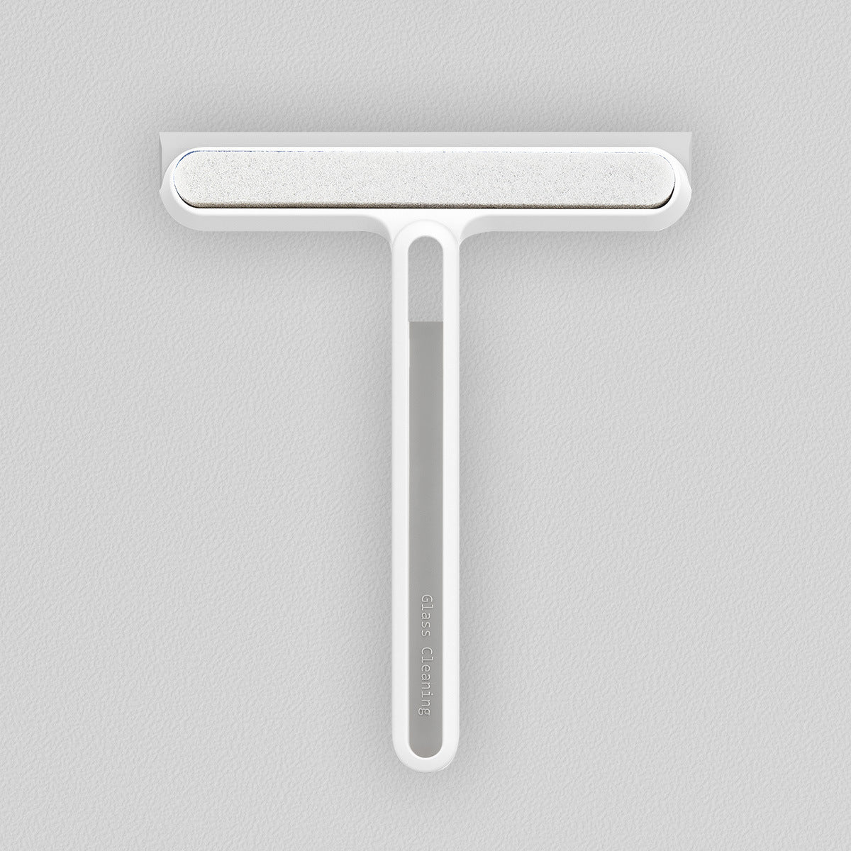 4-in-1 Glass Cleaning Wiper Tool | Windshield, Window, Mirror & Shower Dust Removal Brush with Sponge & Rubber Squeegee