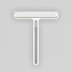 4-in-1 Glass Cleaning Wiper Tool | Windshield, Window, Mirror & Shower Dust Removal Brush with Sponge & Rubber Squeegee