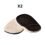 Soft Hair Car Wash Cleaning Gloves | Premium Wool Car & Motorcycle Wash Mitt for Scratch-Free Cleaning