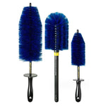Wheel Hub Cleaning Brush Set | Car Wash Brush for Tires, Engine & Rims | Long Handle Auto Detailing Brushes