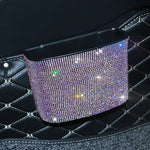 Diamond Car Gear & Handbrake Cover Set Sparkling Crystal Gear Grip & Brake Handle Cover Universal Auto Interior Decor