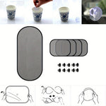 Side Window Sunshade Pack of 5 Mesh Car Shades for UV Protection, Cool Interior, Universal Fit for Car, Truck, SUV, Van