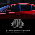 Car Interior Decoration Accessories – TPU Transparent Protective Film for Dashboard, Gear & Door Panels