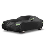 Oxford Cloth Fleece-Lined Car Sunshade Thickened Aluminum Foil Car Cover for UV Protection, Waterproof & Heat Insulation