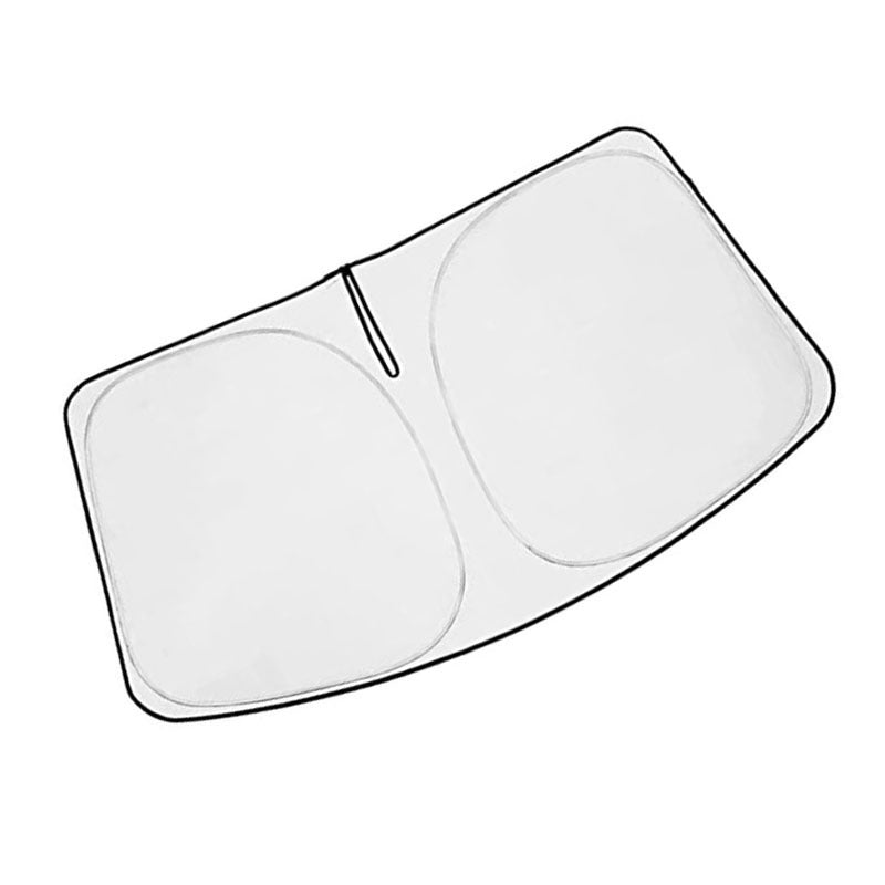 Car Front Windshield Sunshade Cover Silver Reflective Heat Shield for UV Protection & Cooling