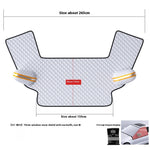 Car Dustproof Sunshade Cover Thickened Aluminum Film Windshield Protector All-Season Car Cover