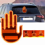 Funny LED Gesture Car Light with Remote – 176 LEDs, Amber Legal Signal, Funny Road Rage Sign for Cars