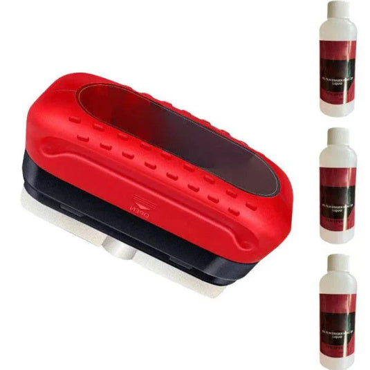 Automotive Windshield Oil Film Cleaning Brush | Car Glass Sponge Cleaner Removes Dirt, Oil & Water Stains Easily