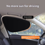Auto Abat Vent Sun Protection Curtain Car Window Mesh Shade for Heat Insulation & UV Protection