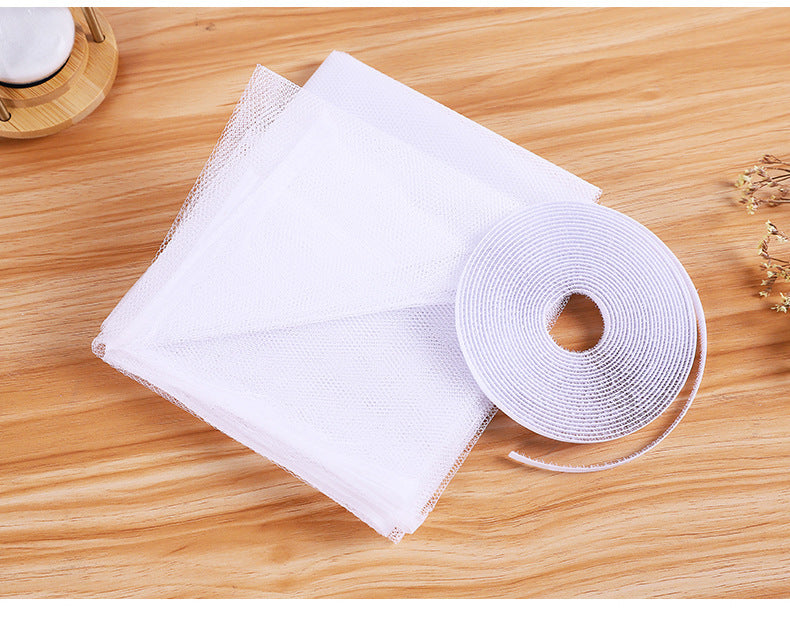 Anti-Mosquito Car Window Shade Ultra-Fine Mesh, Self-Adhesive, Invisible Screen Curtain, Thickened Window Insect Protector