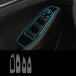 Car Interior Decoration Accessories – TPU Transparent Protective Film for Dashboard, Gear & Door Panels