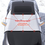 Car Dustproof Sunshade Cover Thickened Aluminum Film Windshield Protector All-Season Car Cover