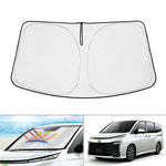 Car Front Windshield Sunshade Cover Silver Reflective Heat Shield for UV Protection & Cooling