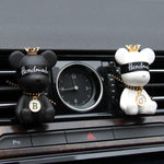 Car Air Conditioner Perfume Accessories Bear-Shaped Car Fragrance Mounted Auto Air Outlet Decoration
