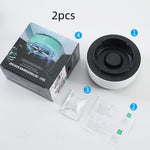 Smoke Removal Air Purification Ashtray Portable Anion Purifier, Odor Eliminator & Automatic Car Ashtray