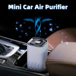 Portable Car Air Purifier Negative Ion Generator for Dust, Smoke, Odor & Formaldehyde Removal Home & Car Freshener