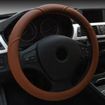 Four Seasons Ice Silk Car Steering Wheel Cover – Universal Non-Slip Braid Interior Accessory