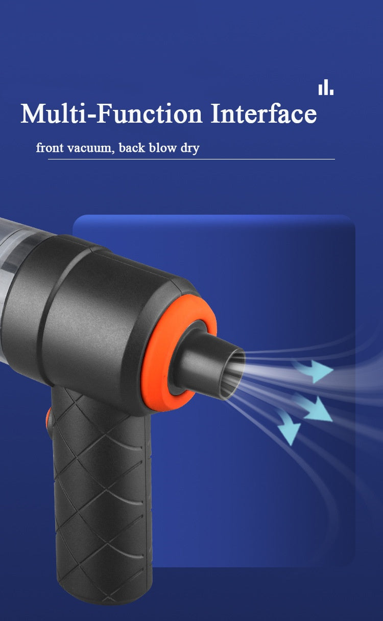 Mini Car Vacuum Cleaner | Wireless Portable Auto Cleaner with Strong Suction for Car & Home Cleaning