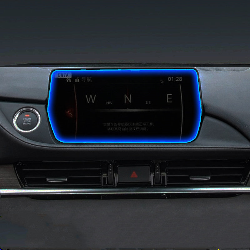 Car Interior Decoration Accessories – TPU Transparent Protective Film for Dashboard, Gear & Door Panels