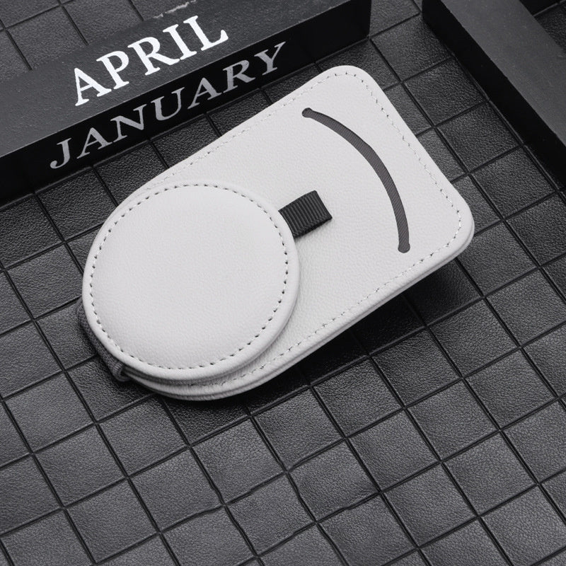 Car Glasses Holder Universal Sun Visor Sunglasses Clip & Card Holder Auto Interior Organizer