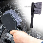 Car Wash Tool Brush | Short Handle Car Tire Cleaning Brush | Wheel Cleaning Brush for Rims & Auto Detailing