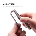 Car Glasses Holder Universal Sun Visor Sunglasses Clip & Card Holder Auto Interior Organizer