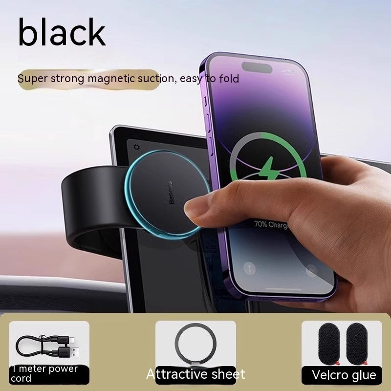 Magnetic 15W Wireless Car Charger | Bendable Dashboard Phone Holder | MagSafe Compatible Car Mount for iPhone