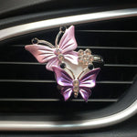 Butterfly Car Perfume Clip Air Vent Decoration & Freshener Mosquito Repellent, Deodorizer & Aromatherapy