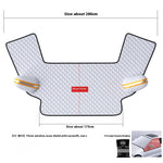 Car Dustproof Sunshade Cover Thickened Aluminum Film Windshield Protector All-Season Car Cover